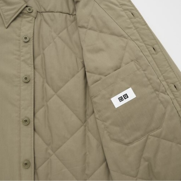 Lot Uniqlo U Padded Shirt Jacket Christophe Lemaire - Picture 14 of 15